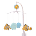 Finding Nemo Cutest Little Catch Light Blue, and Orange Plush Nemo and Seashells Musical Mobile