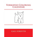 Yorkipoo Coloring Calendar - Paperback