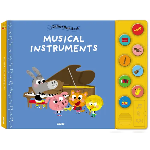 My First Music Book: Musical Instruments - Board Book