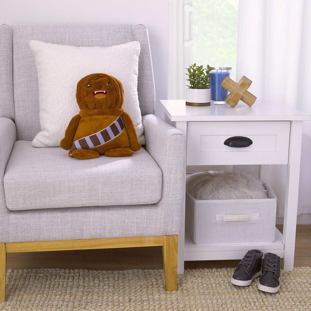 Chewbacca Brown Super Soft Character Shaped Toddler Blanket