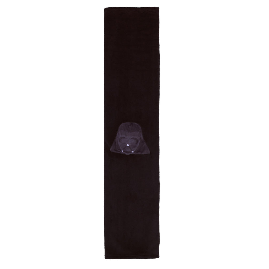 Darth Vader Black Super Soft Character Shaped Toddler Blanket
