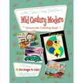 New Creations Coloring Book Series: Mid-Century Modern - Paperback