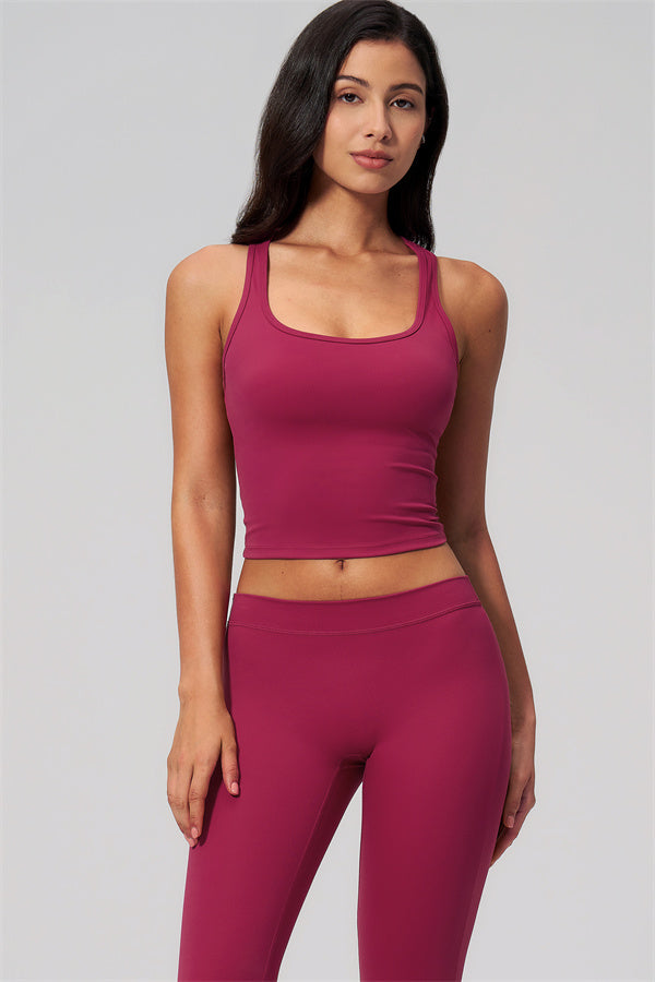 The Revive Crop Top Capri Leggings 2-Piece Set