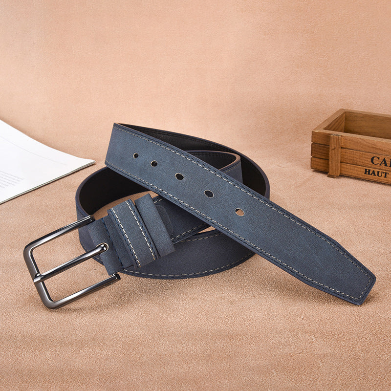 Versatile Alloy Pin-buckle Belt For Business