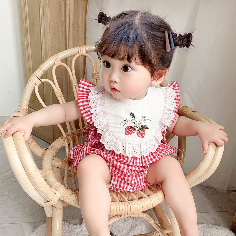 Baby Infant One-piece Clothing Romper Bodysuit Cotton Onesie 9671 Pure Cotton