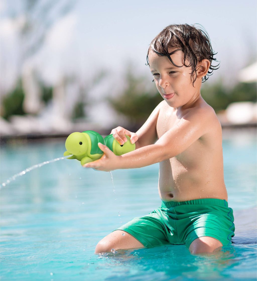 Kids Sea Turtle Bath Toy – Floating Squirter Ocean Play Toy