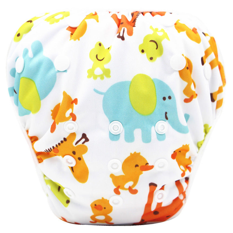 Fashionable Children's Cartoon Swim Trunks