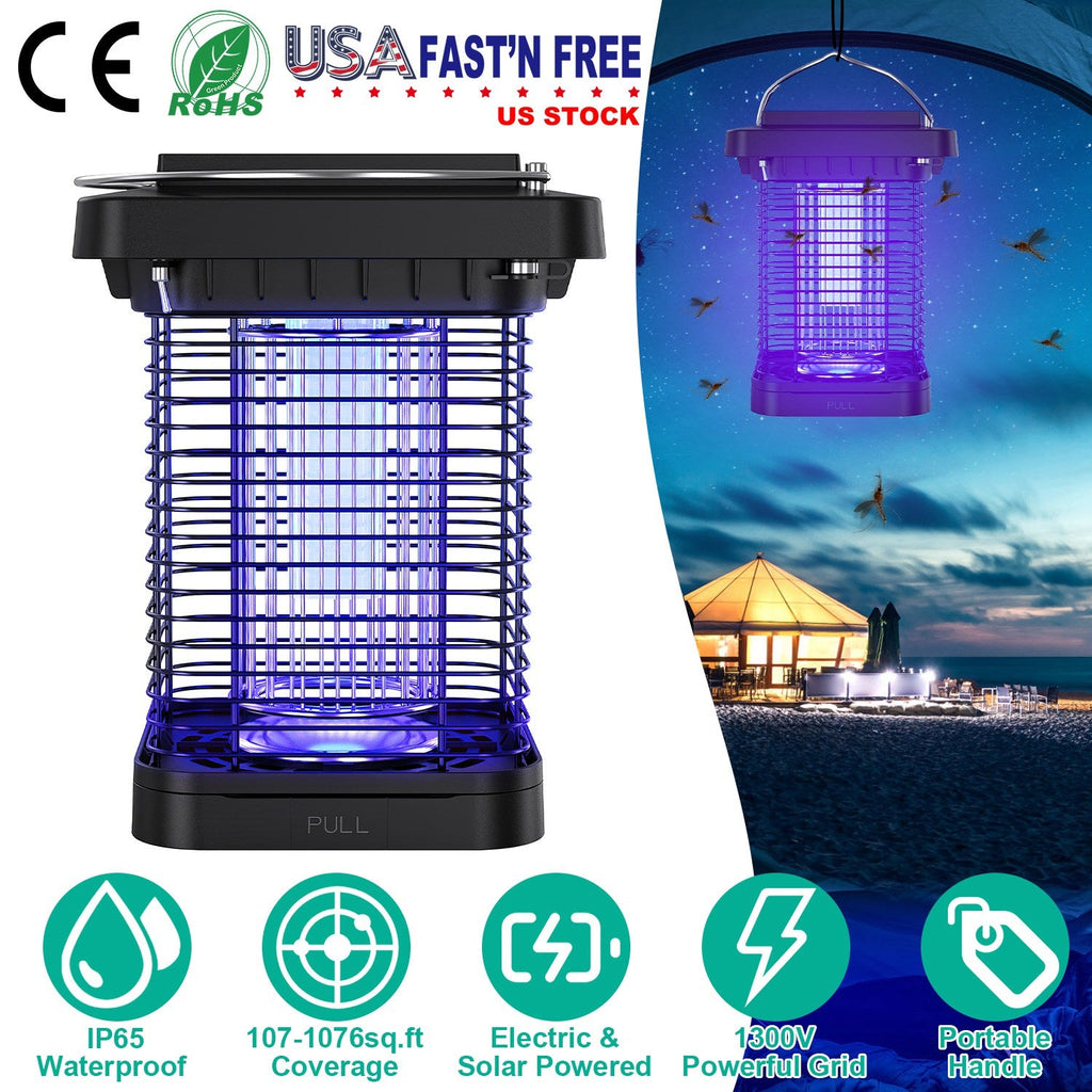 Bug Zapper Solar Powered Mosquito Killer