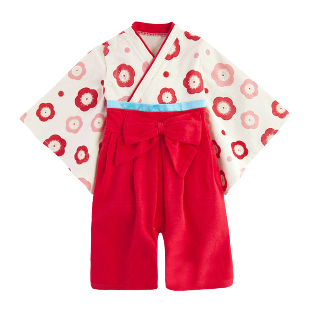 Creative Printing Baby Long-sleeve Onesie Romper