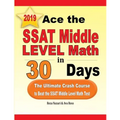 Ace the SSAT Middle Level Math in 30 Days: The Ultimate Crash Course to Beat the SSAT Middle Level Math Test - Paperback