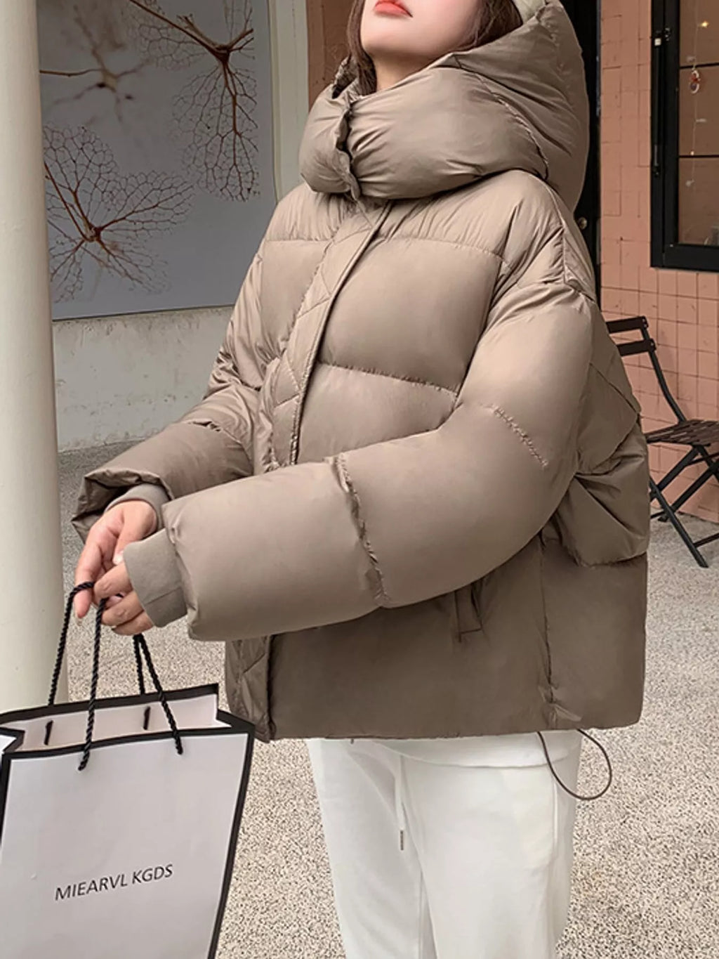 Quilted Hooded Puffer Jacket