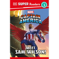 DK Super Readers Level 3 Marvel Captain America Meet Sam Wilson! - Paperback