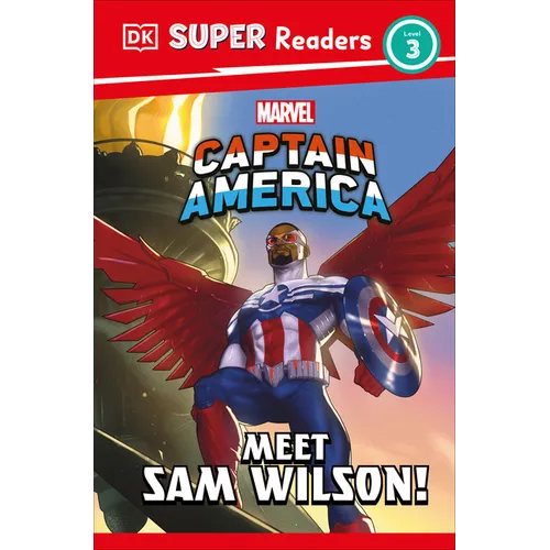 DK Super Readers Level 3 Marvel Captain America Meet Sam Wilson! - Paperback