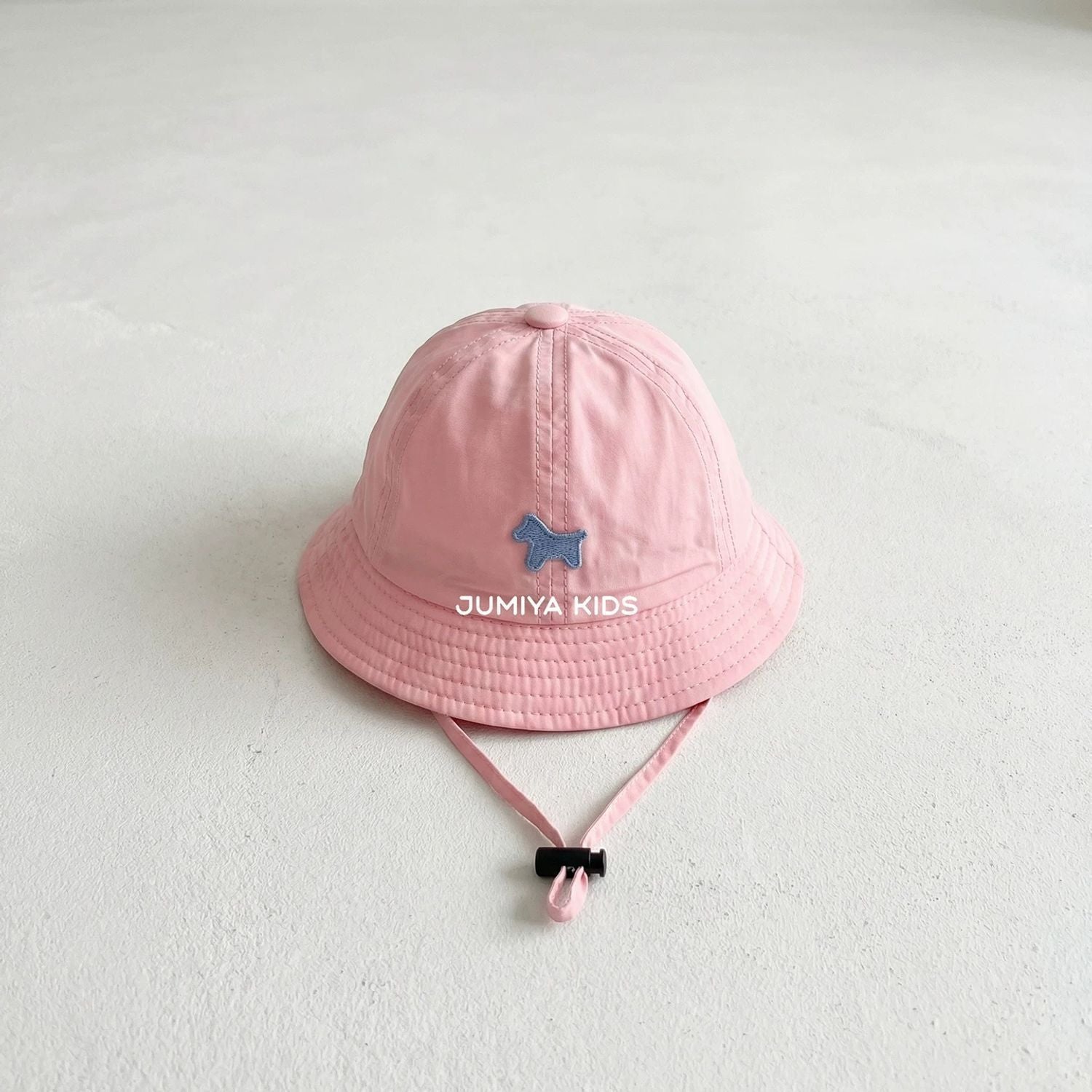 Baby Fisherman Hat With Small Spade Embroidery For Sun Protection