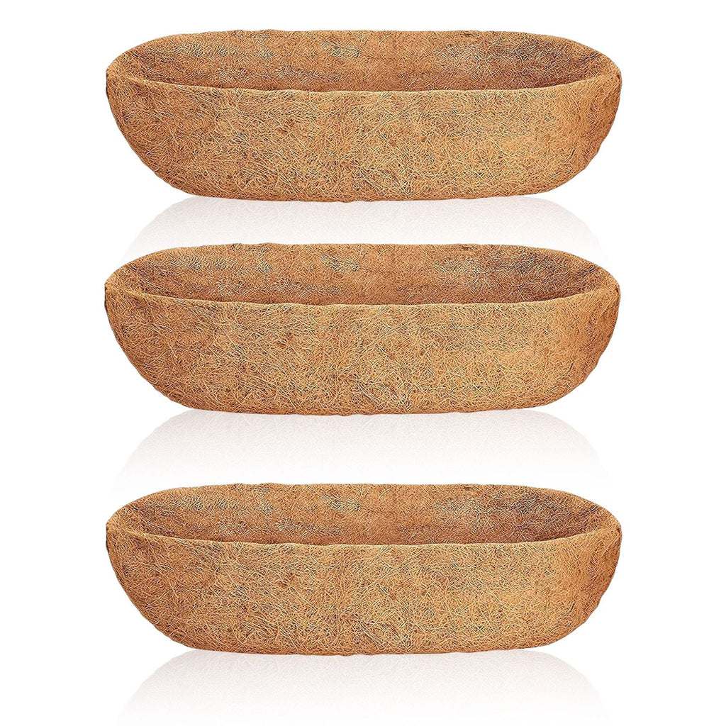 Coconut Fiber Liners for Planters Window Boxes