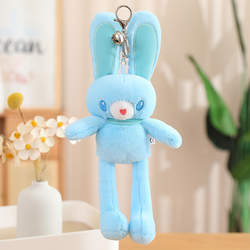 Dopamine-themed Bunny Toy For Your Backpack