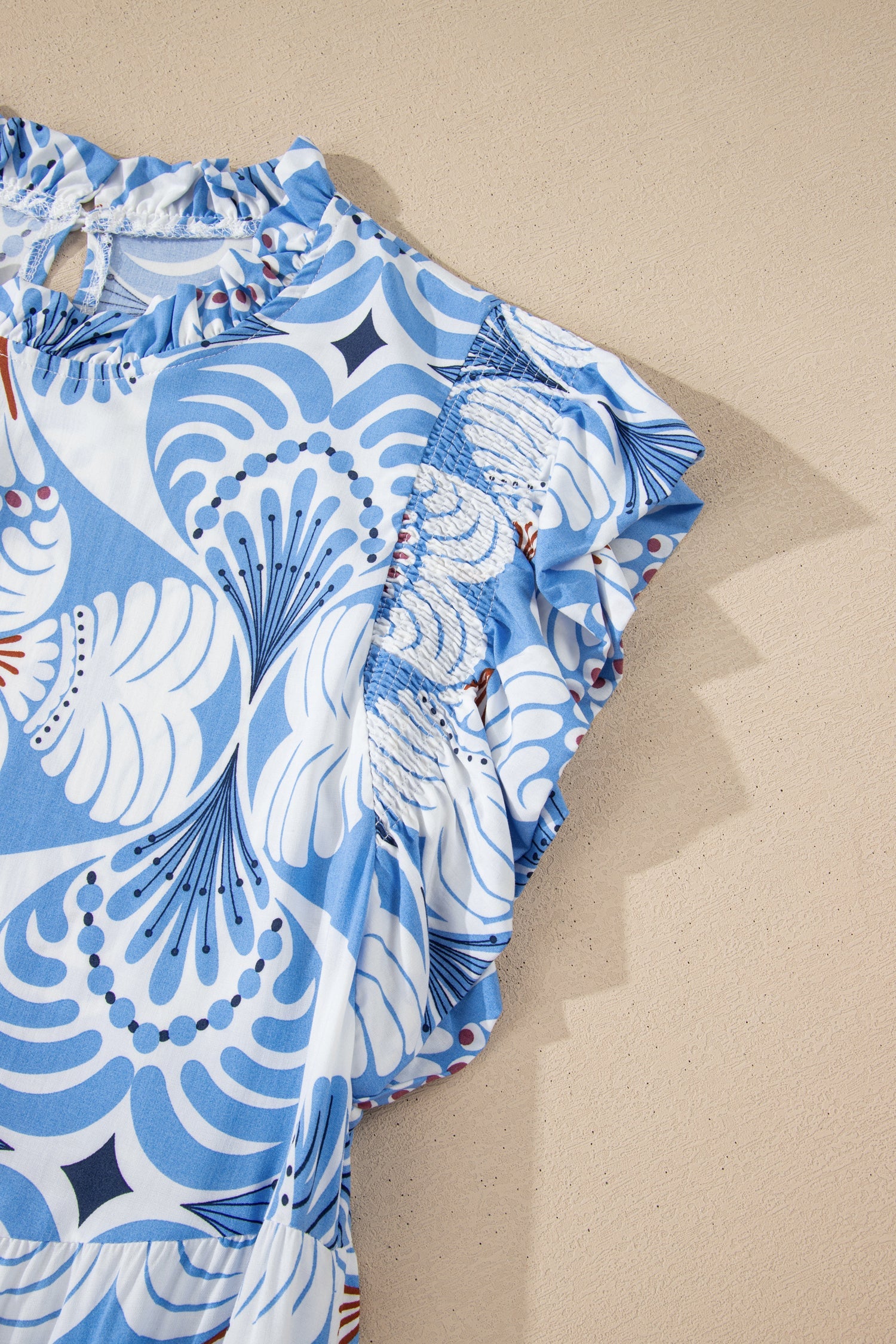 Whitley Sleeve Vacation Long Dress