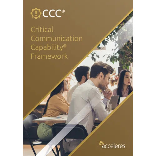 Critical Communication Capability Framework - Paperback