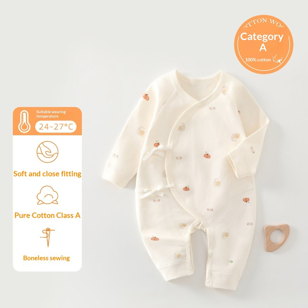 Newborn Four-Season Butterfly-Style Clothes Baby Clothing
