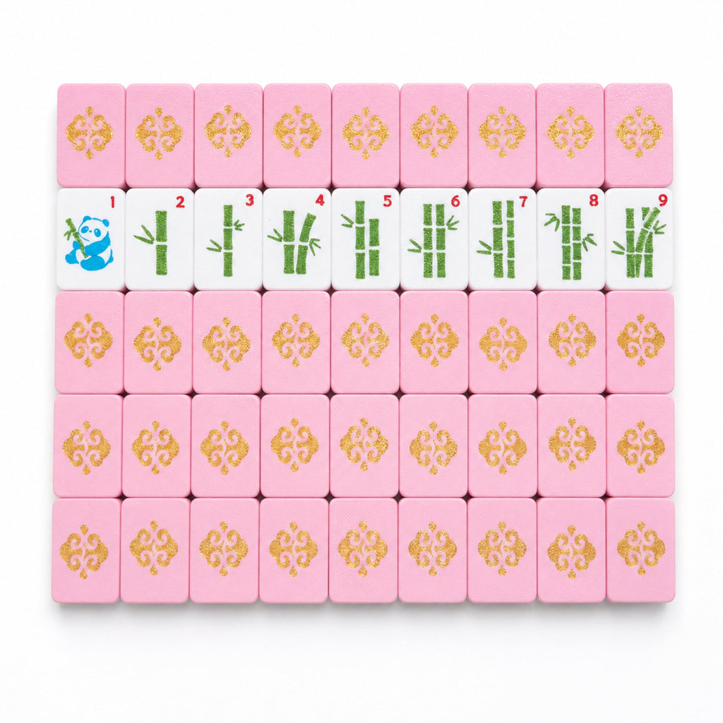 160PCS Floating Mahjong Tile Set Classic Style With 3 Dice