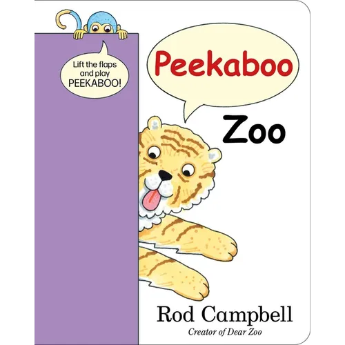 Peekaboo Zoo - Board Book