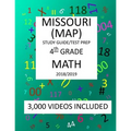 4th Grade MISSOURI MAP, 2019 MATH, Test Prep: 4th Grade MISSOURI ASSESSMENT PROGRAM TEST 2019 MATH Test Prep/Study Guide - Paperback