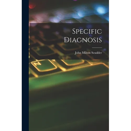 Specific Diagnosis - Paperback