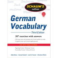 Schaum's Outline of German Vocabulary, 3ed - Paperback
