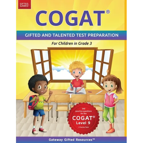 COGAT Test Prep Grade 3 Level 9: Gifted and Talented Test Preparation Book - Practice Test/Workbook for Children in Third Grade - Paperback