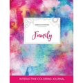 Adult Coloring Journal: Family (Mandala Illustrations, Rainbow Canvas) - Paperback