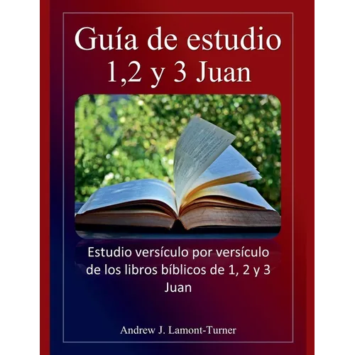Guía de estudio: 1,2 y 3 Juan - Paperback