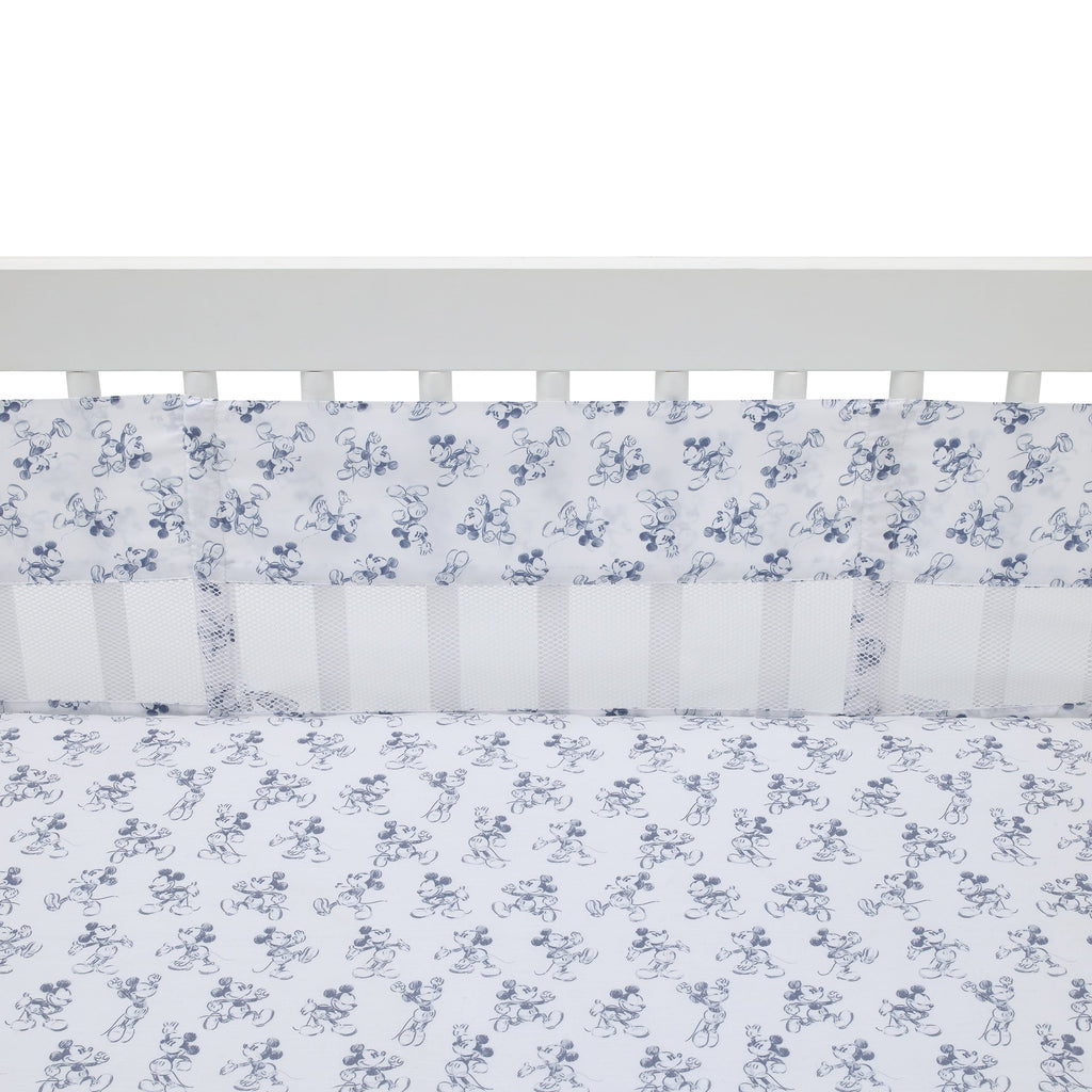 Disney Mickey Mouse - Call Me Mickey White and Blue Secure Me Liner