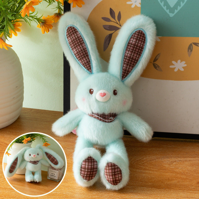 Dopamine-themed Bunny Toy For Your Backpack