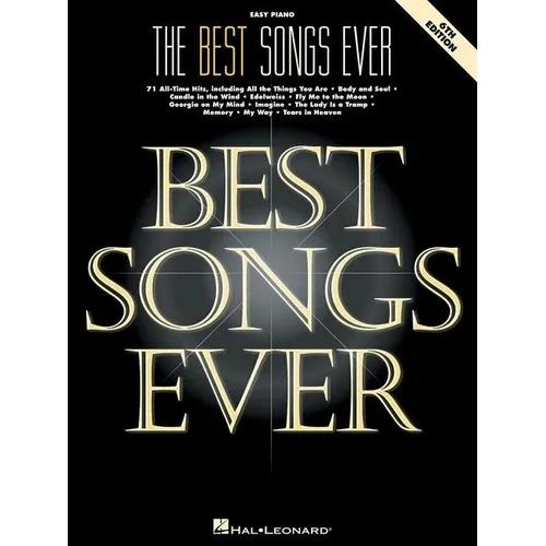 The Best Songs Ever: 71 All-Time Hits - Paperback