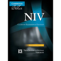 NIV Clarion Reference Bible, Black Calf Split Leather, Ni484: X - Leather