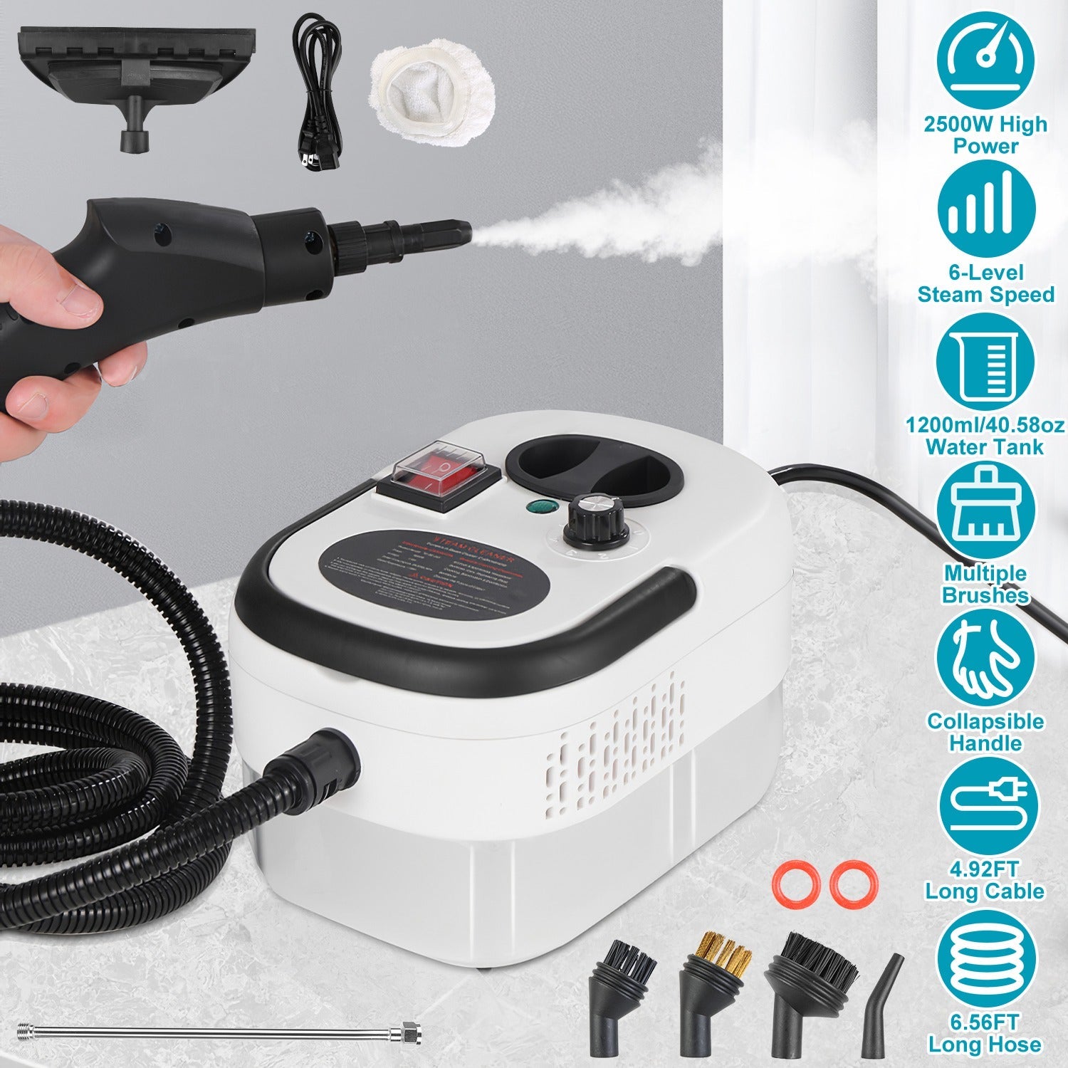 Handheld Steamer Cleaner for Home Cleaning