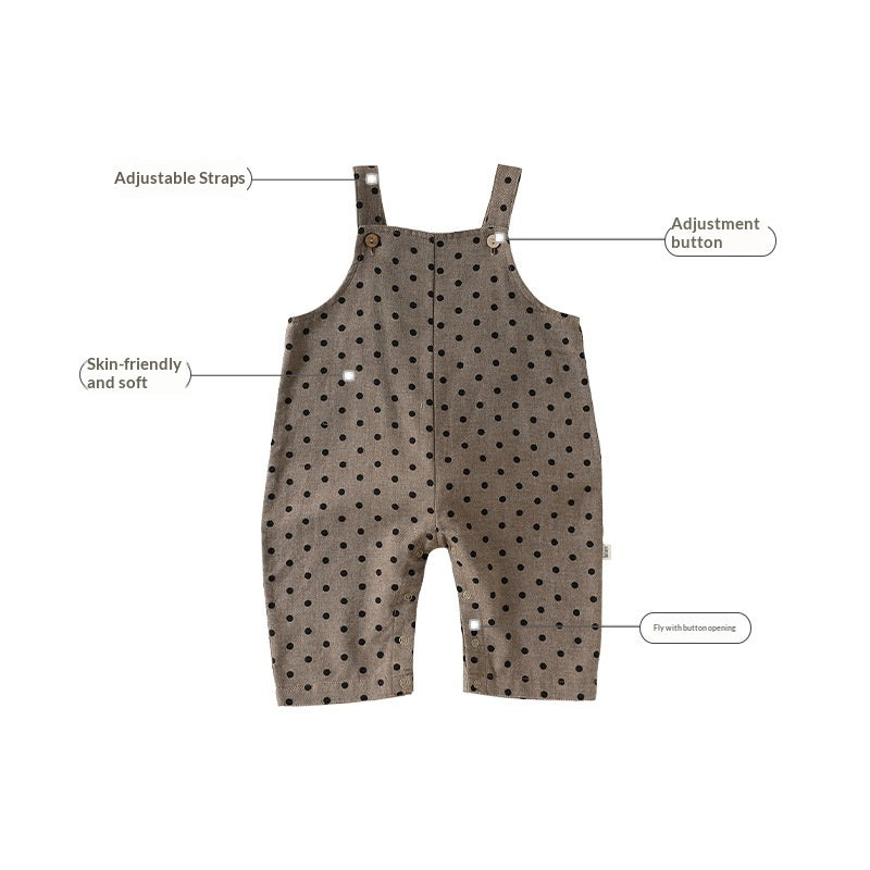 Baby Bib Overalls Romper Jumpsuit Suspender Pants