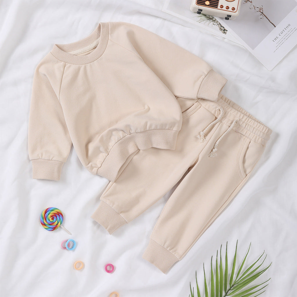 Children's Homewear Sweatshirt And Pants Set