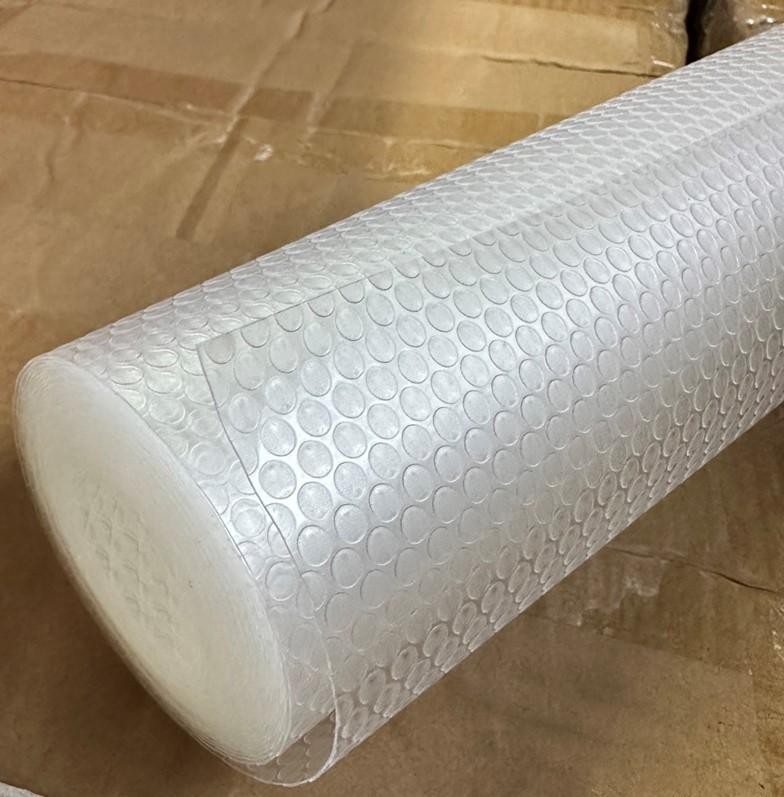 Holdin Clear Circle Shelf Liner 20' X 10'