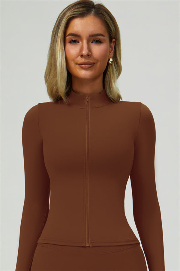 The Elixir Jacket Sports Bra Shorts 3-Piece Set