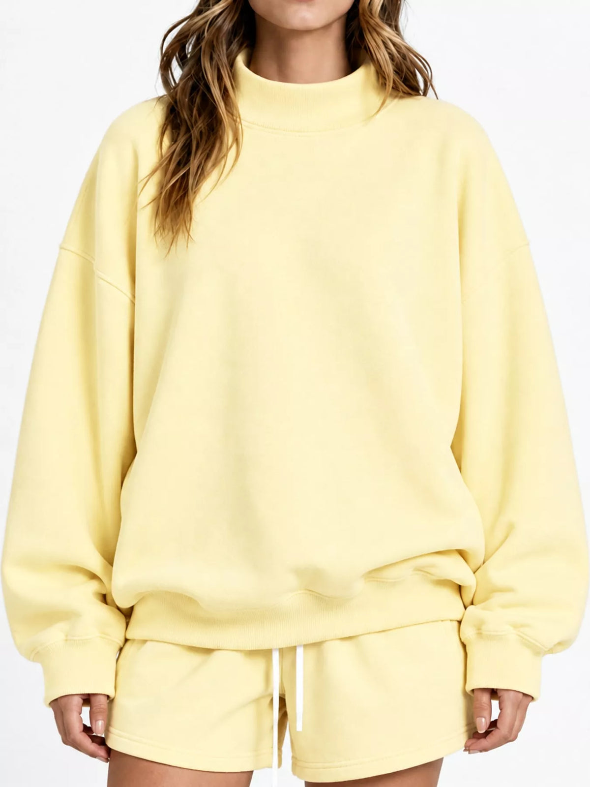 Oversized Dropped Shoulder Sweatshirt