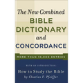 New Combined Bible Dictionary and Concordance - Paperback
