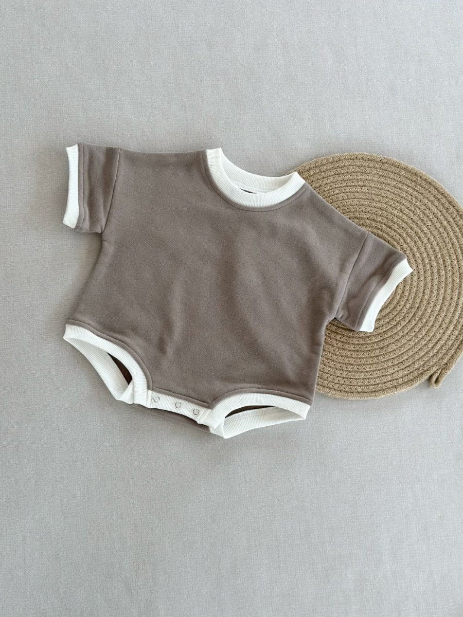 Loose-fitting Class A Cotton Onesie For Babies