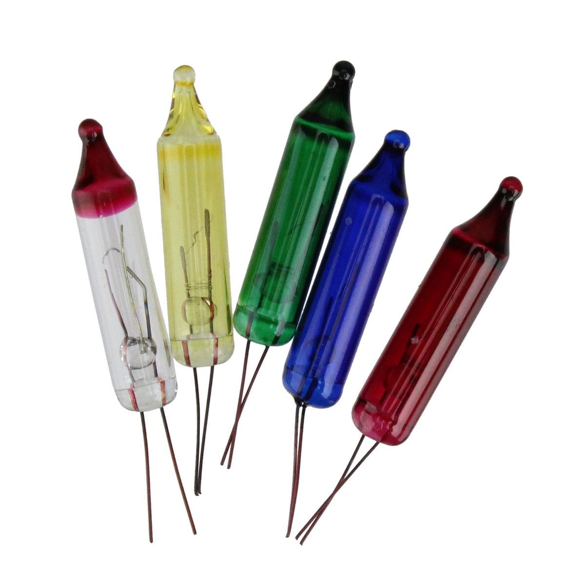 GE Incandescent String Light Bulbs 5 pack - Multicolor