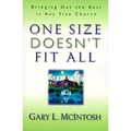 One Size Doesn't Fit All: Bringing Out the Best in Any Size Church - Paperback