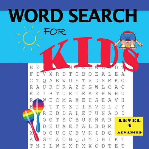 Word Search for Kids Level 3 - Paperback