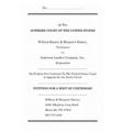 Petition for a Writ of Certiorari - Paperback
