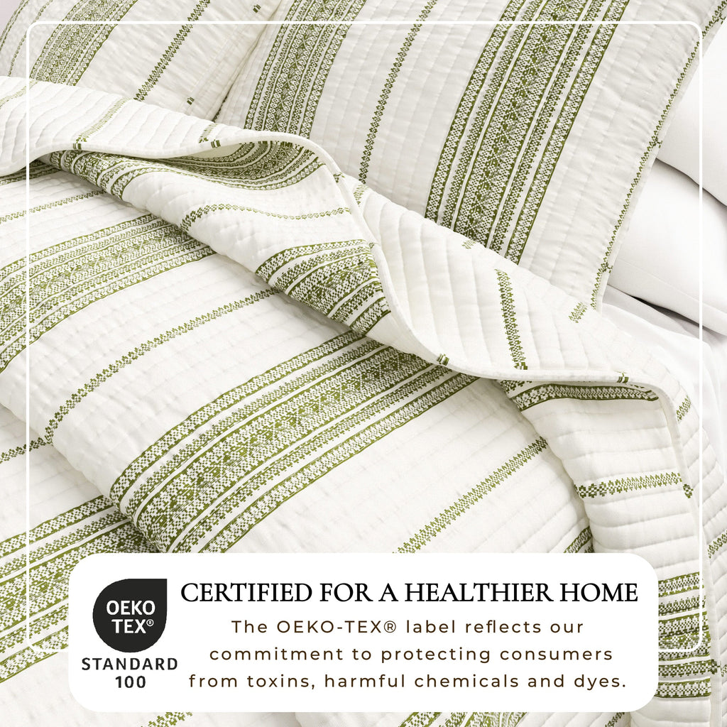 Stripe Quilt - Wesley Collection