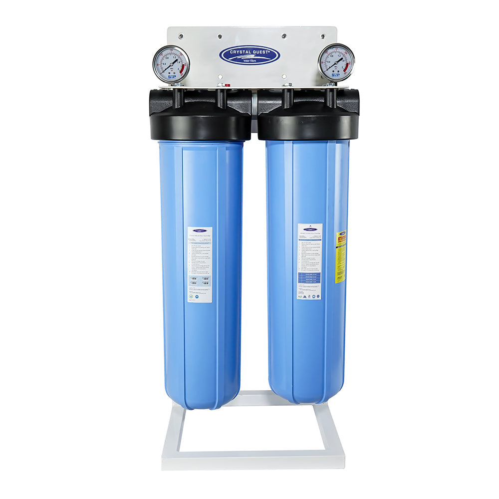 Big Blue Whole House Water Filter, SMART Series (6-8 GPM | 2-3 people)