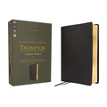 Esv, Thompson Chain-Reference Bible, Large Print, Leathersoft, Black, Red Letter - Imitation Leather